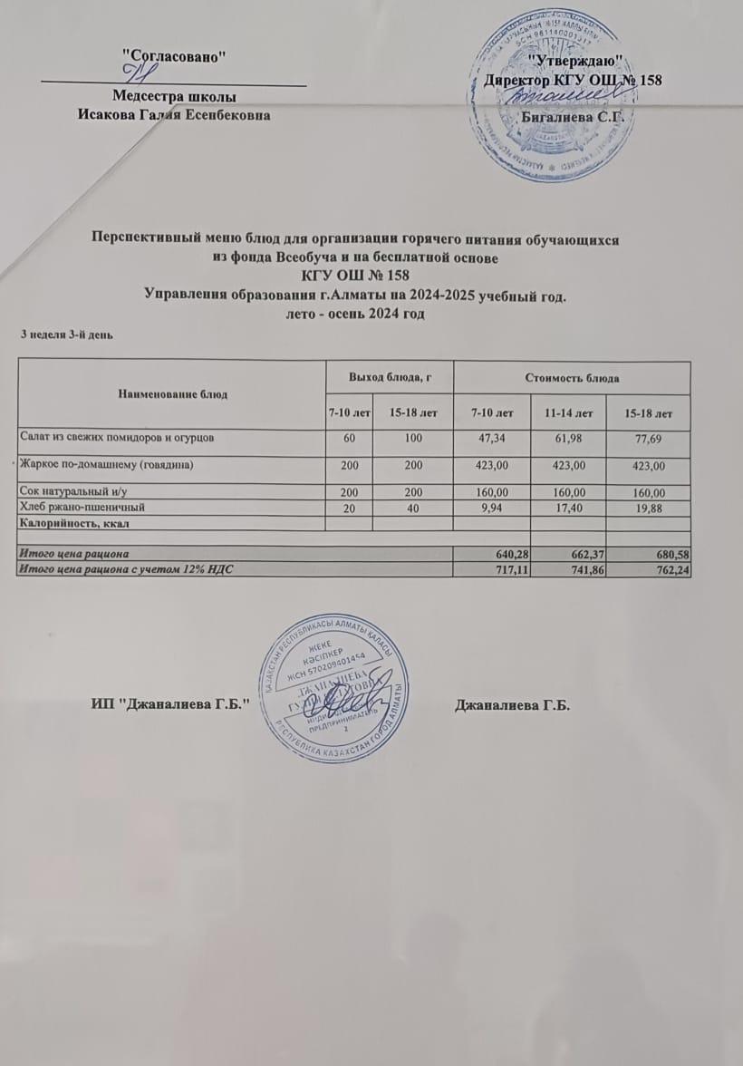 Ас мәзірі 20.11.2024