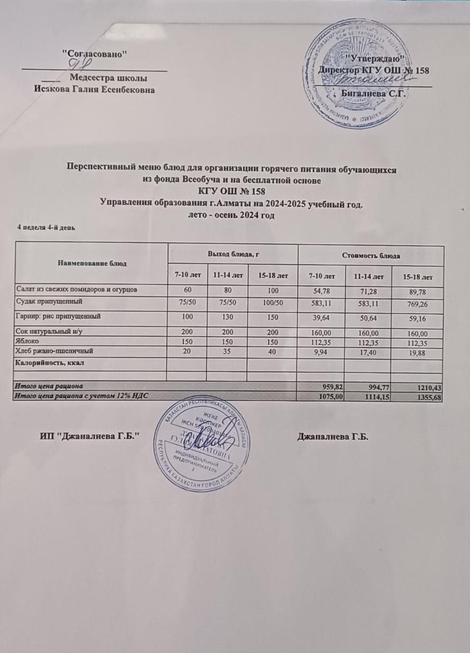 Ас мәзірі 28.11.2024