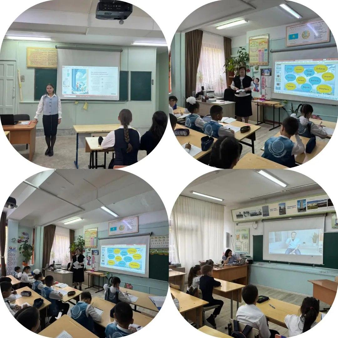 1–11 сыныптарда «КӨМЕК» бағдарламасы бойынша тәрбие сағаттары өтті.